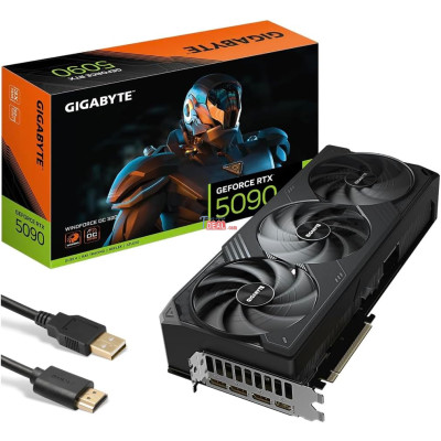 GIGABYTE Windforce GeForce RTX 5090 OC 32GB GDDR7 Graphic Card GPU